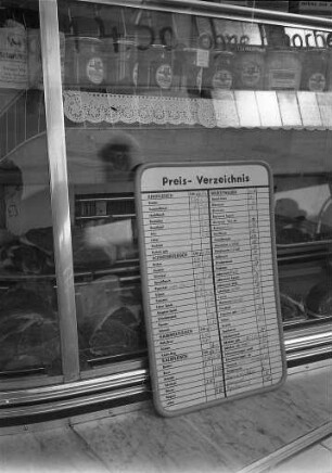 Metzgerhandwerk.