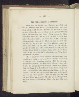 127. Wie gewonnen, so zerronnen.