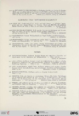 Möbel (Nr. 346-393)
