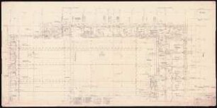 Nationaltheater, München: Bühnenhaus: Grundriss Parkett II 1:50