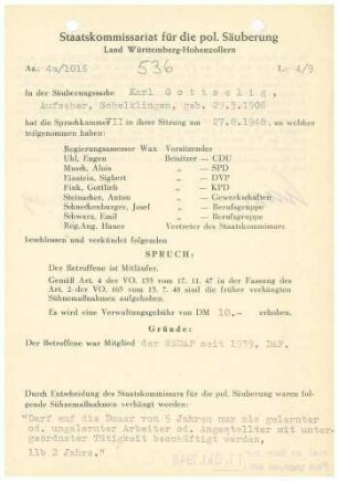 Gottselig, Karl