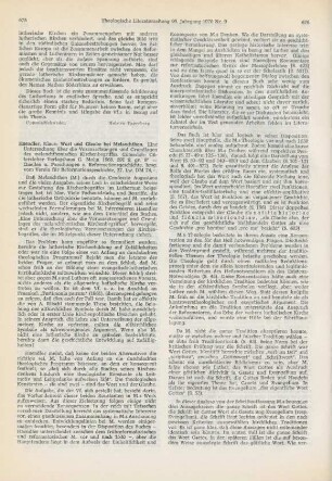 675-678 [Rezension] Haendler, Klaus, Wort und Glaube bei Melanchthon