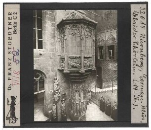 Nürnberg, Chörlein vom Sebalder Pfarrhof (Original, Nürnberg GNM A3775)