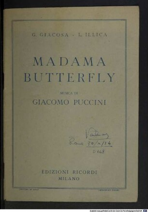 Madama Butterfly