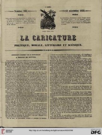 Numéro 162 (13 Décembre 1833)