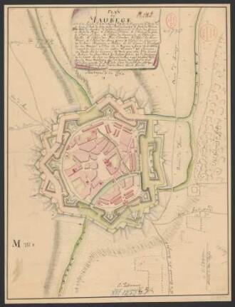 Plan de Maubeuge