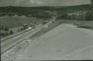 Bundesautobahn bei Pforzheim-Ost