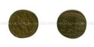 Deutschland, Nürnberger Rechenpfennig von Ernst Ludwig Sigmund Lauer (lateinisch, deutsch)
