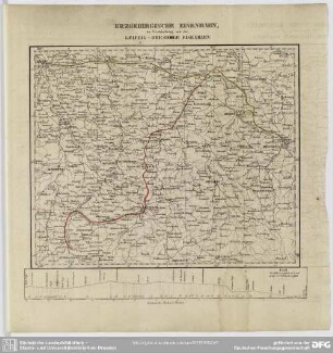 Erzgebirgische Eisenbahn, in Verbindung mit der Leipzig-Dresdner Eisenbahn