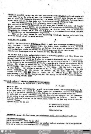 Aufruf zur Demo am 27.11.