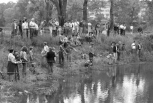 Sportfischerclub Hagsfeld. Fischerfest an den Baggerseen in der Waldstadt
