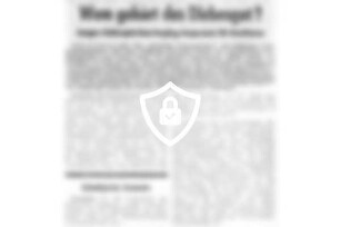 Wem gehört das Diebesgut?