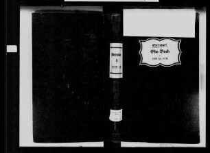 Oberndorf, katholische Gemeinde: Heiratsbuch 1809-1870