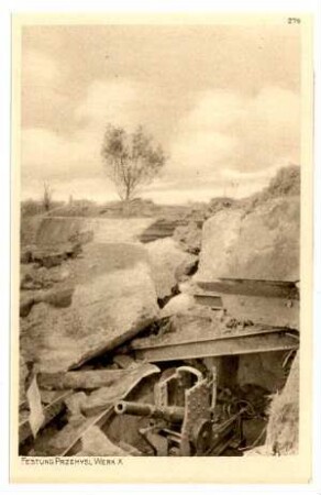 Der Krieg 1914/15 in Postkarten, 28. Reihe, Abt.: Österreich-Ungarn; Inhalt: Przemysl: Nr. 279: Festung Przemysl Werk X