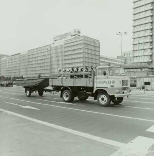 Feuerwehr, Transportfahrzeug, Berlin