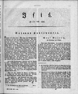 Graf Burquoy als Philosoph und Dichter