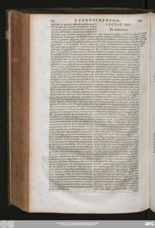 Sectio XII. De ordinatione.