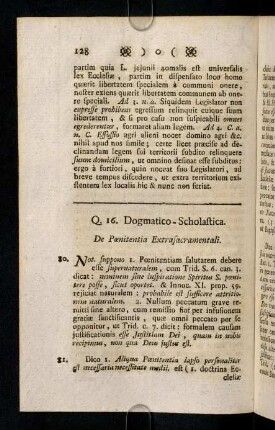 128-141, 16. Dogmatico-Scholastica