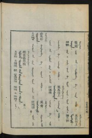Ulha ujima de baitalara jaka i hacin. jai = 牲畜器用類 第二