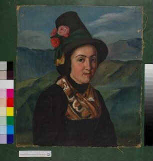 Frau in Tiroler Tracht