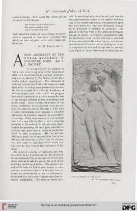 16: A new asocciate of the Royal Academy: W. Goscombe John