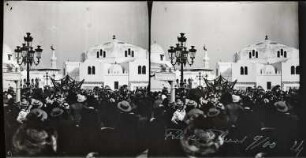 Paris, Weltausstellung 1900, Trocadéro, Pavillons der französischen Kolonien und Protektorate