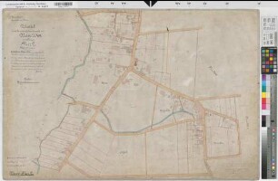 Heeren-Werve (Kamen), Zusammenlegung Werve, Bl. 2 Urkarte II Werve Flur 2