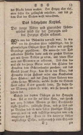 Das sechszehnte Kapitel
