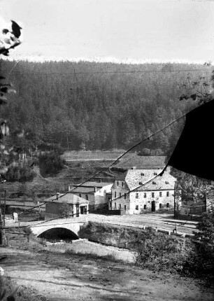 Bahnhof und Gasthaus
