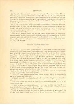 Deductions from these observations