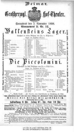 Wallensteins Lager