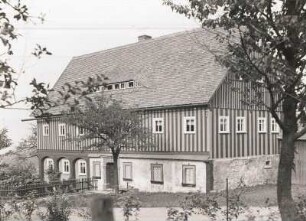 Waltersdorf : Waltersdorf, altes Umgebindehaus