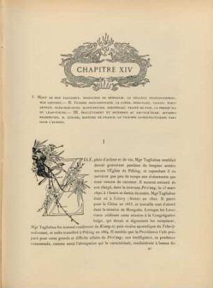 Chapitre XIV. Mort de Mgr Tagliabue ...