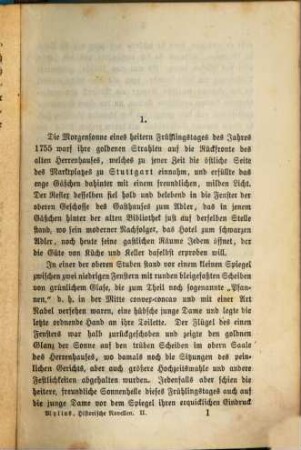 Die Irre von Eschenau : historischer Roman aus dem achtzehnten Jahrhundert : in zwei Bänden. Band 1