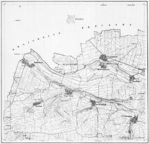 [Topographische Karte (Äquidistantenkarte) Sachsen 1:25.000]