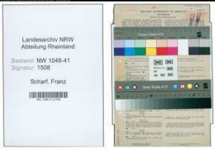 Entnazifizierung Franz Scharf , geb. 11.01.1922 (Polizist)
