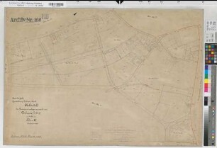 Dülmen, Stadt und Kspl., Haus Dülmen (Dülmen), Umlegung Dülmen, Urkarte 2 Dülmen Flur 18