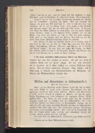 Mission und Kolonisation in Südwestafrika