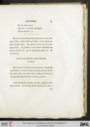 Tempel dem Andenken guter Menschen gewidmet