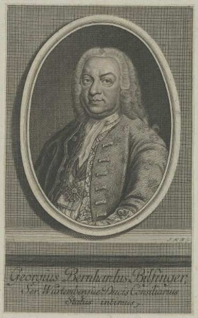 Bildnis des Georgius Bernhardus Bilfinger