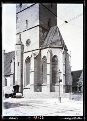 Kirche; Äusseres von Osten