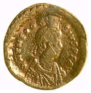 Münze, Tremissis, 379 - 395