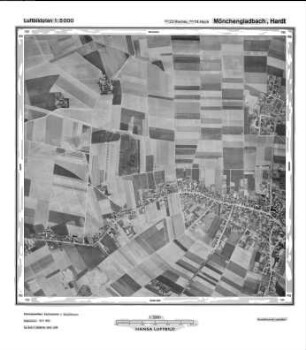 Mönchengladbach, Hardt, Gauß-Krüger-Koordinaten: Rechtswert: 2522, Hochwert: 5674