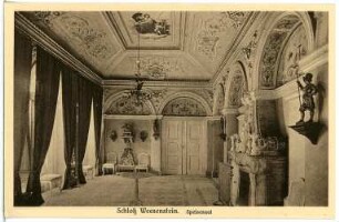Weesenstein. Schloss - Speisesaal