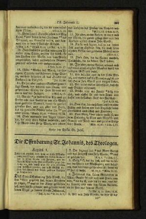 Die Offenbarung St. Johannis, des Theologen.
