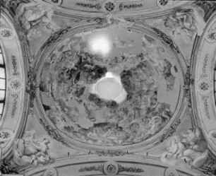 Glorie der Trinität, Fortitudo, Justitia, Sapientia, Caritas