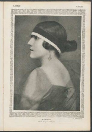 Nota social. - Señorita Enriqueta de Urquiza
