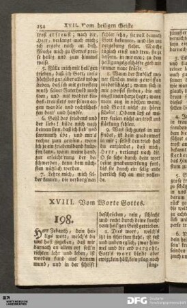XVIII. Vom Worte Gottes.
