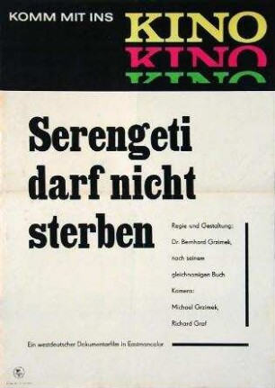 Serengeti darf nicht sterben