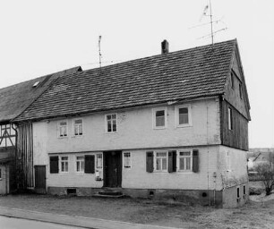Wohnhaus; Lauterbach, Am Mühlbach 30
